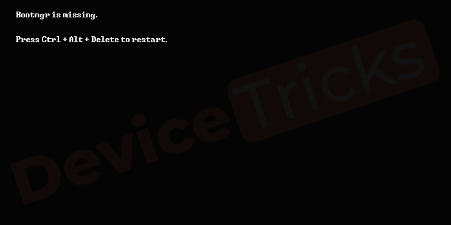 如何修复 BOOTMGR 在 Windows 10 中丢失错误？
