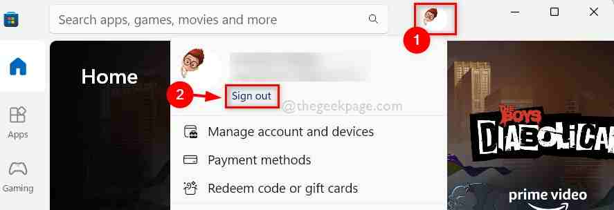 修复：Windows 11 或 10 中的 Windows 应用商店错误 0x803fb005