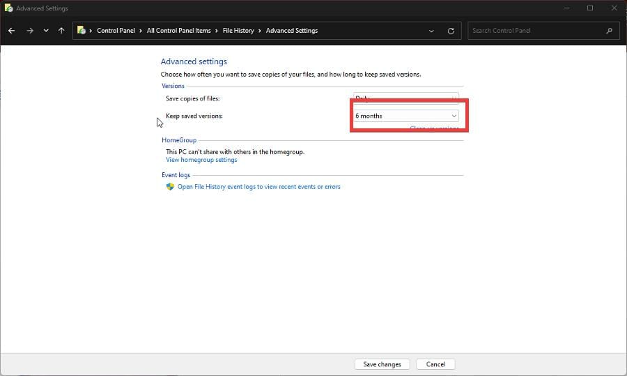 只需几个简单的步骤即可恢复 Windows 11 备份选项