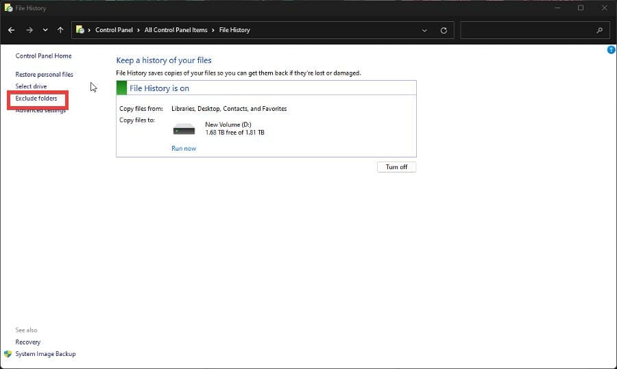 只需几个简单的步骤即可恢复 Windows 11 备份选项