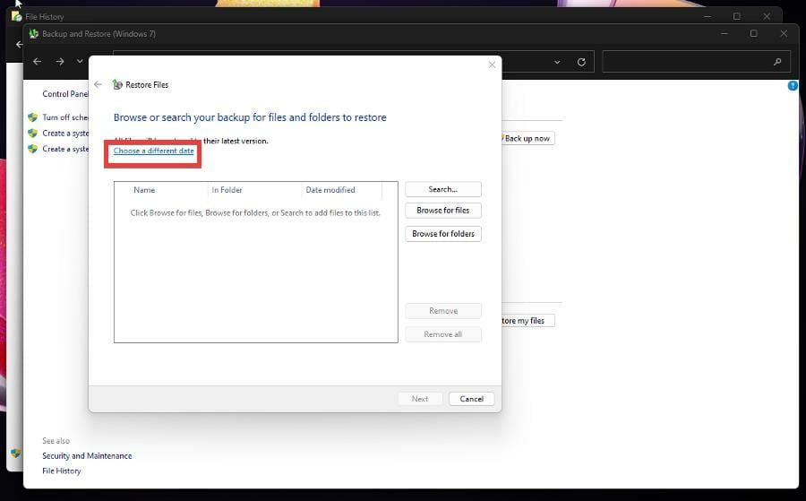 只需几个简单的步骤即可恢复 Windows 11 备份选项