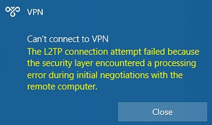 无法连VPN？或因Win 10/ Win 11 更新文件导致！