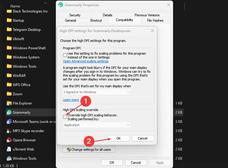 修复高DPI显示器上的Windows 11缩放问题