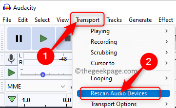 如何在 Windows 11/10 上修复 Audacity 中的内部 PortAudio 错误