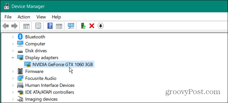 如何在 Windows 上重置显卡
