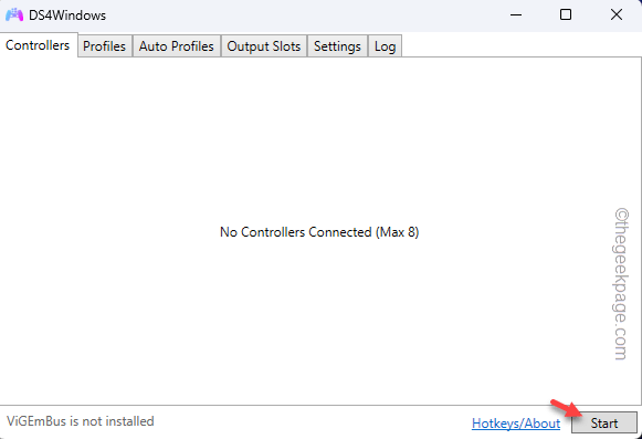 DS4Windows 在 Windows 11 / 10 中未检测到控制器