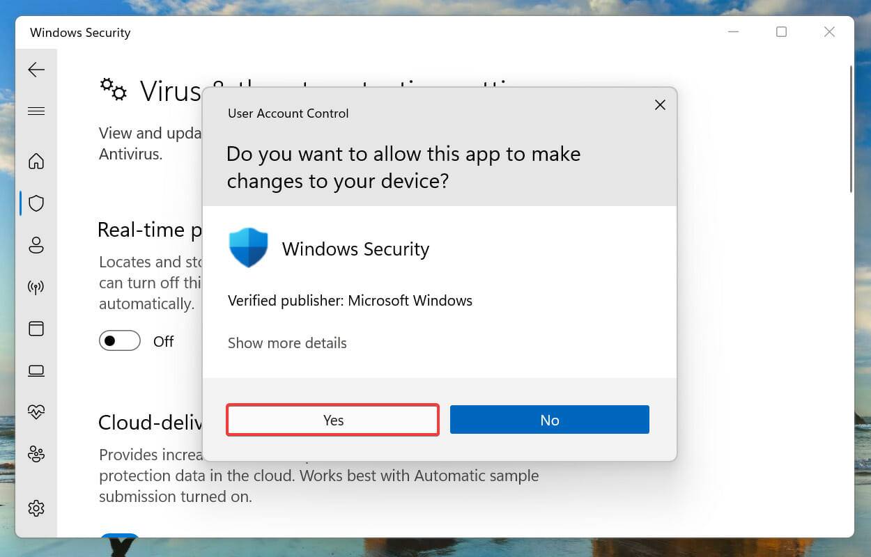 修复：Windows 筛选平台已阻止连接