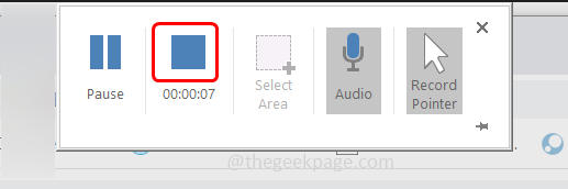 如何使用 Microsoft Powerpoint 录制屏幕并应用效果