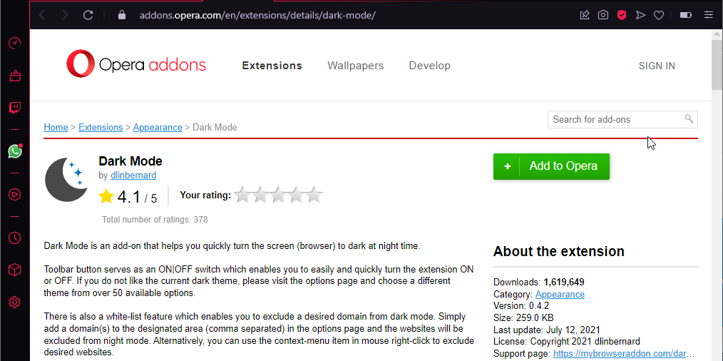 在 Opera GX 中为所有网站启用暗模式的 5 种方法