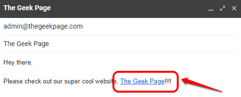 如何在 Gmail 中添加文本和图像的超链接