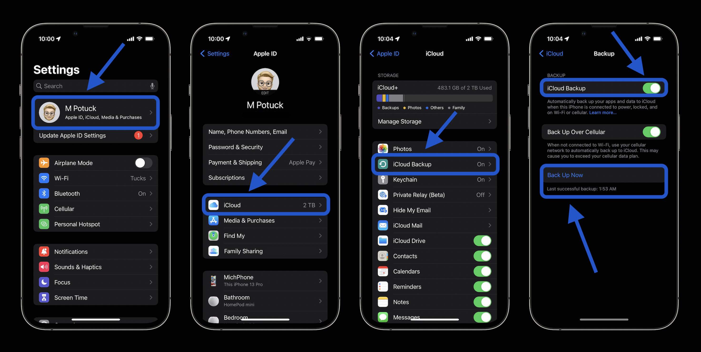在 iPhone、iPad 和 Mac 上备份数据的提示和技巧