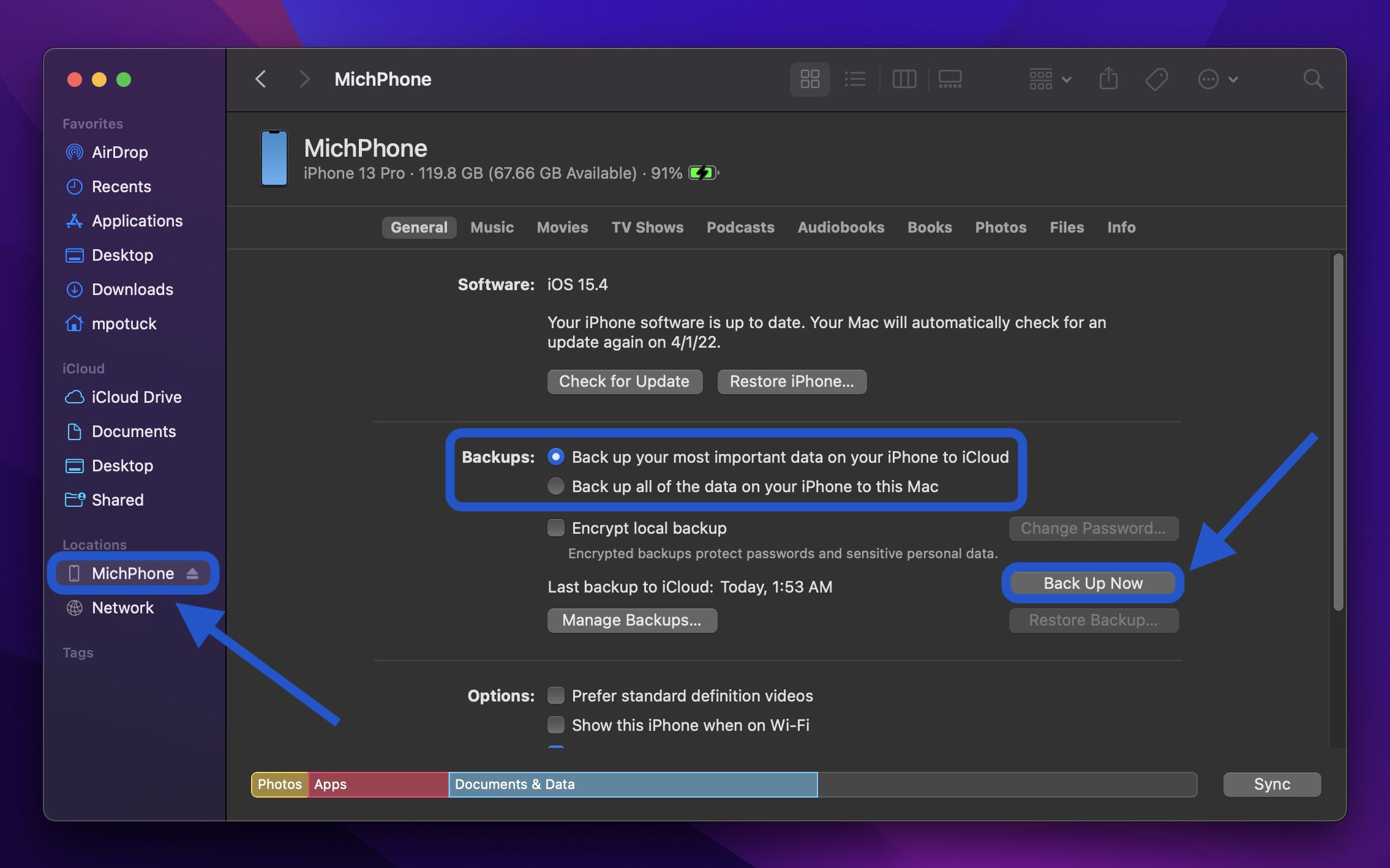 在 iPhone、iPad 和 Mac 上备份数据的提示和技巧