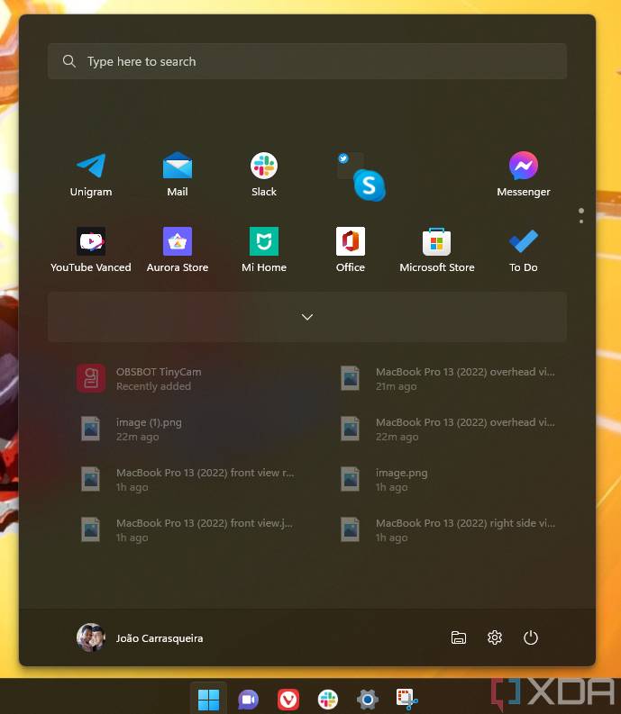 如何在 Windows 11 版本 22H2 中使用开始菜单文件夹