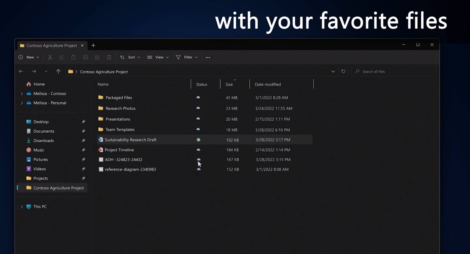 微软宣布重新设计的 Windows 11 文件资源管理器支持标签