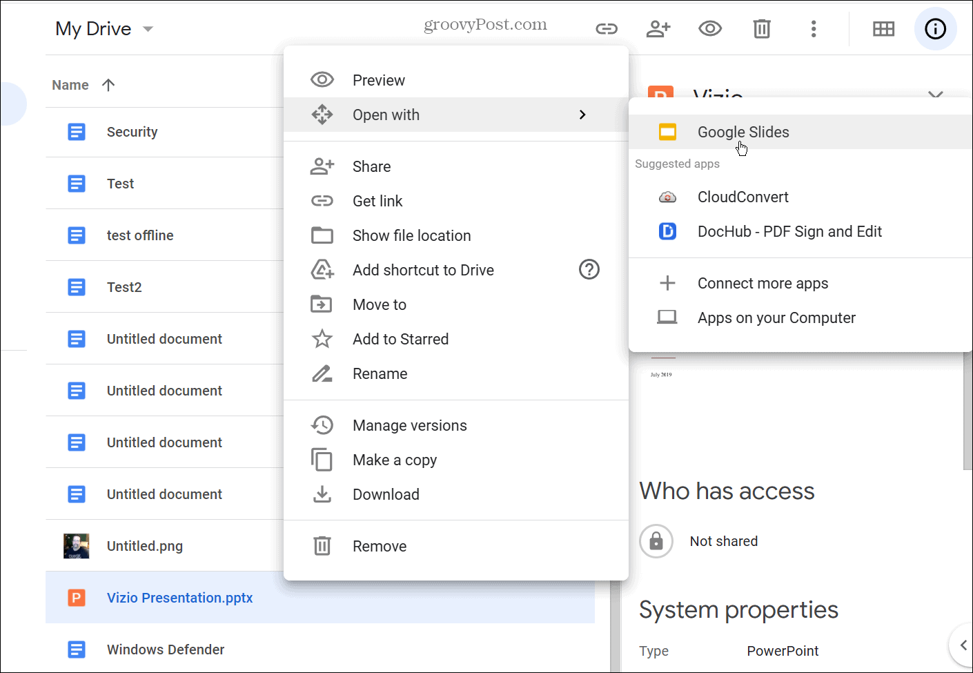 如何将 PowerPoint 转换为 Google 幻灯片