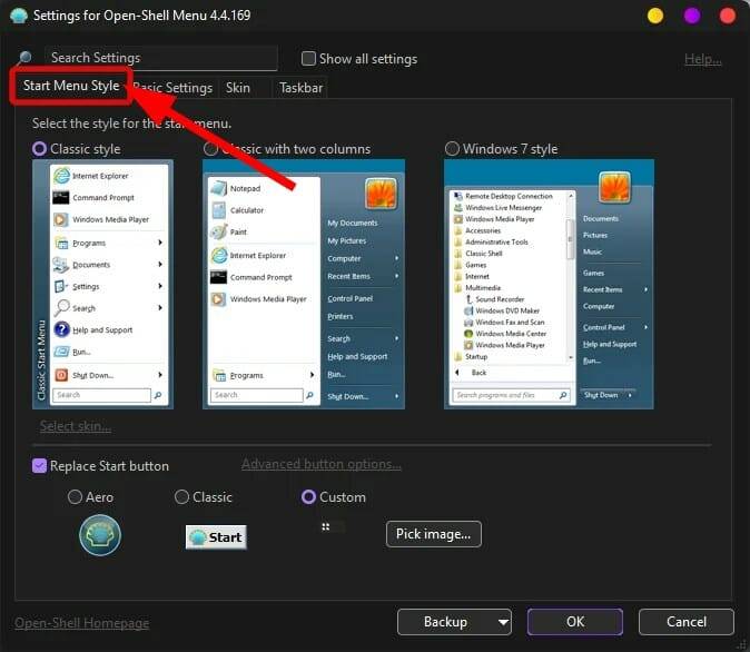 以下是 Open Shell Windows 11 无法正常工作问题的修复