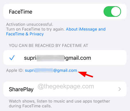 FaceTime无法在iPhone上运行[已解决]