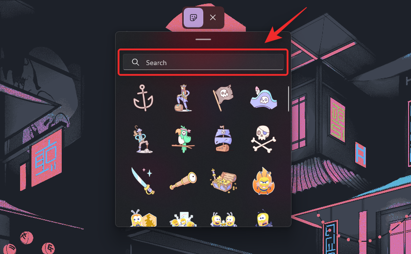如何在 Windows 11 的桌面上使用贴纸