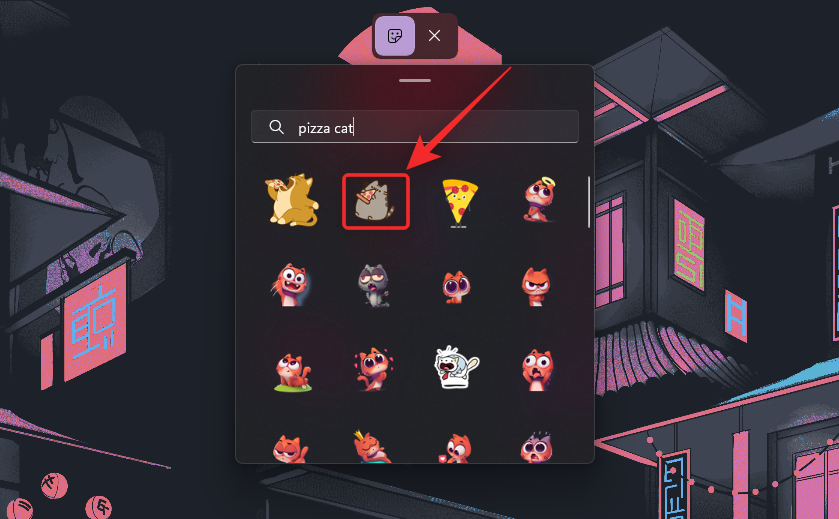 如何在 Windows 11 的桌面上使用贴纸