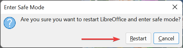 LibreOffice 无法在 Windows 11 中运行？这是做什么