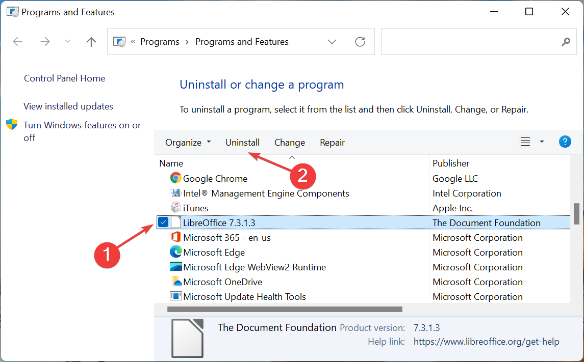 LibreOffice 无法在 Windows 11 中运行？这是做什么