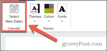 如何在 Word 中制作日历