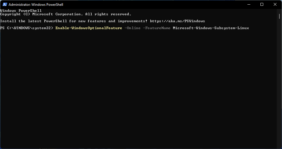 这就是修复 Windows 11 的 WSL 错误的方法