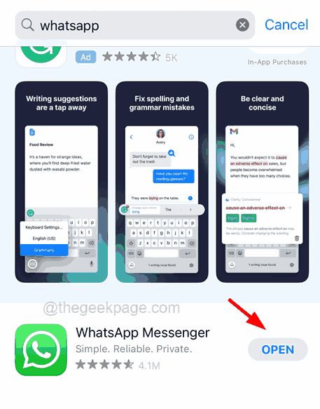 WhatsApp不在iPhone上的通知列表中[已解决]