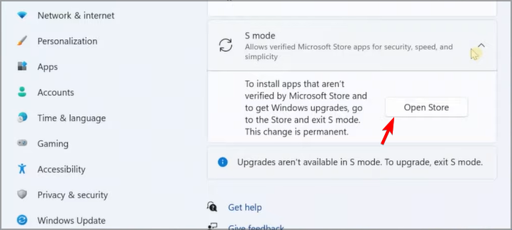 如何在 Windows 11 中关闭 S 模式