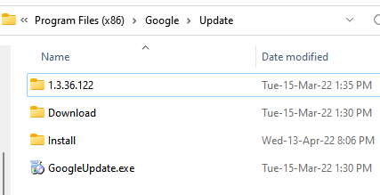 修复：谷歌浏览器更新检查失败错误代码3：0x80040154