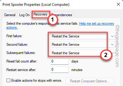 操作无法完成错误 0x000006ba 重新启动打印后台处理程序