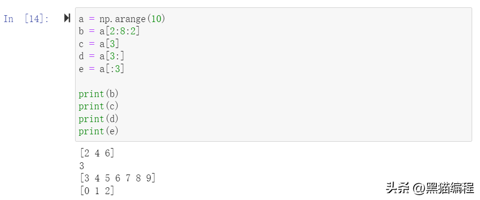 一文详解Python数据分析模块Numpy切片、索引和广播
