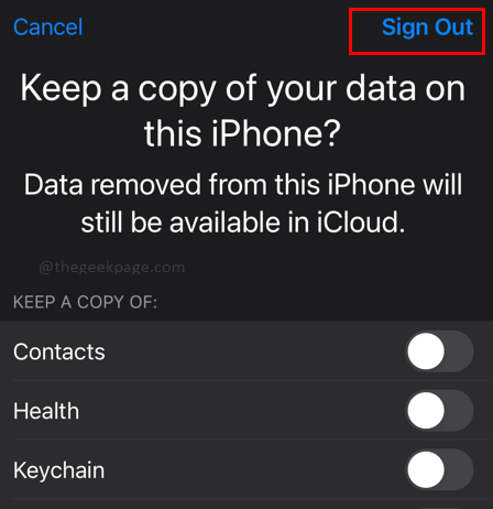 如何在iPhone上注销iCloud帐户