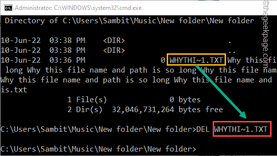 删除文件时源路径太长问题修复