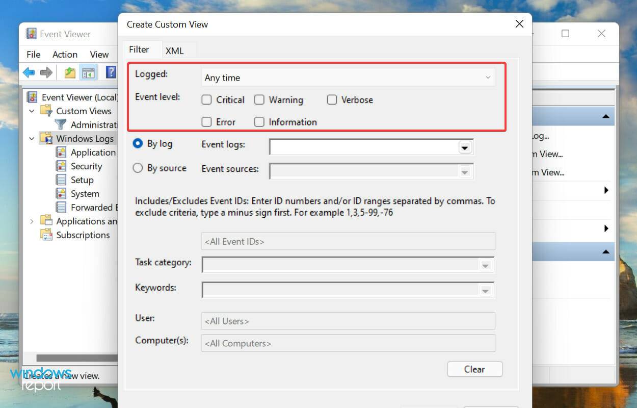 如何检查 Windows 11 错误日志