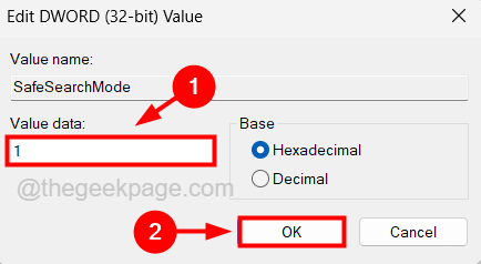安全搜索在 Windows 11 中未关闭 [已解决]