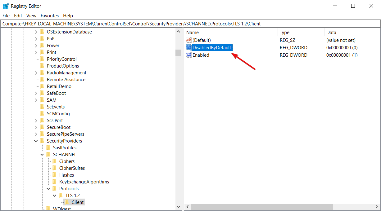修复：创建 TLS 客户端凭据时发生致命错误