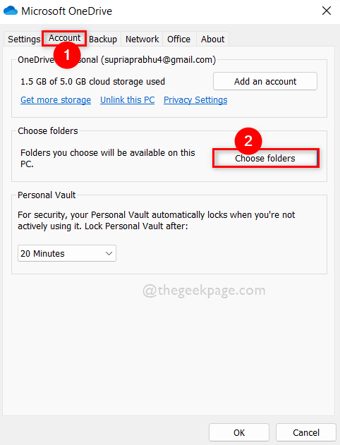 如何在 Windows 11 的 OneDrive 中选择要同步的特定文件夹