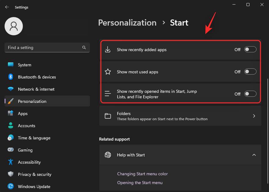 如何从 Windows 11 的开始菜单中删除推荐
