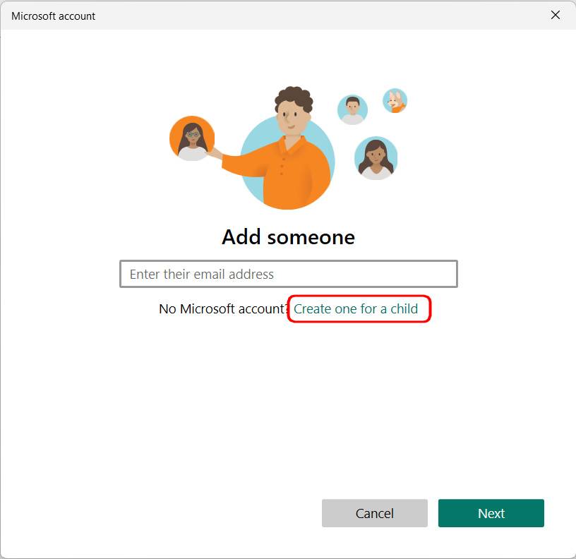 如何在 Windows 11 中创建和设置子帐户