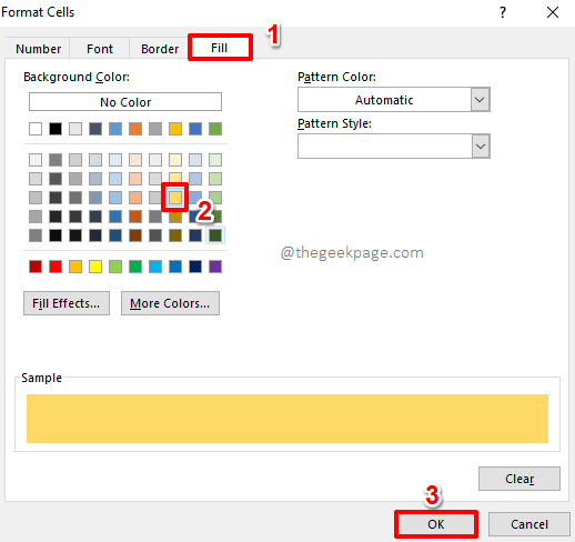 如何在 MS Excel 中为交替行或列着色