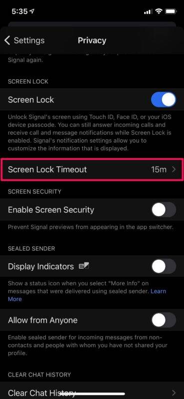 如何在 iPhone 上使用 Face ID 或 Touch ID 锁定信号