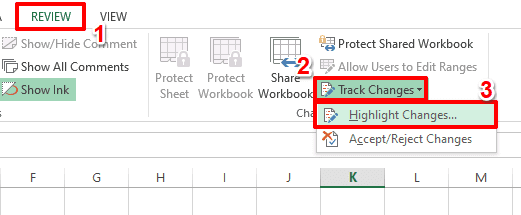 如何跟踪 Microsoft Excel 中的更改