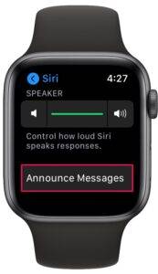 如何在 Apple Watch 上使用 Siri 播报消息