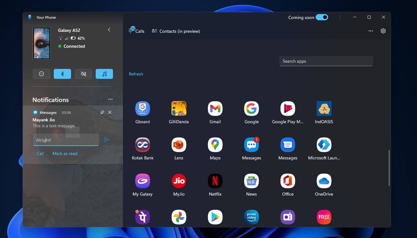Windows 11 重新设计的“Phone Link”承诺支持更多 Android 手机