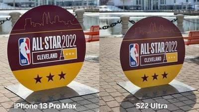 相机比较：三星 Galaxy S22 Ultra 与苹果 iPhone 13 Pro Max