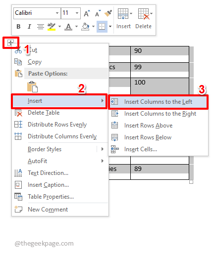 如何在 Microsoft Word 表格中快速插入和填写序列号列