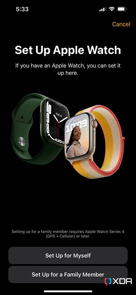 如何配对和设置您的新 Apple Watch Series 7