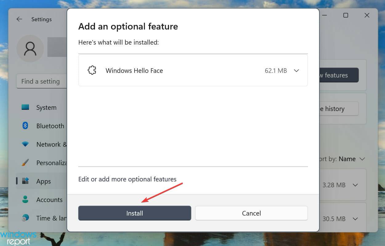 如何安装适用于 Windows 11 的 Hello 面部驱动程序