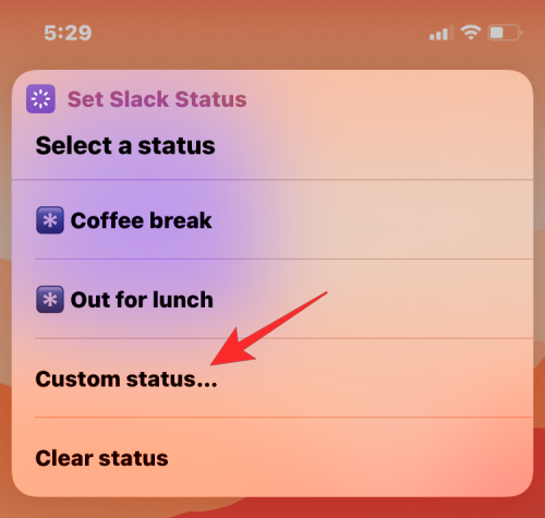 如何使用 Apple 快捷方式设置 Slack 状态